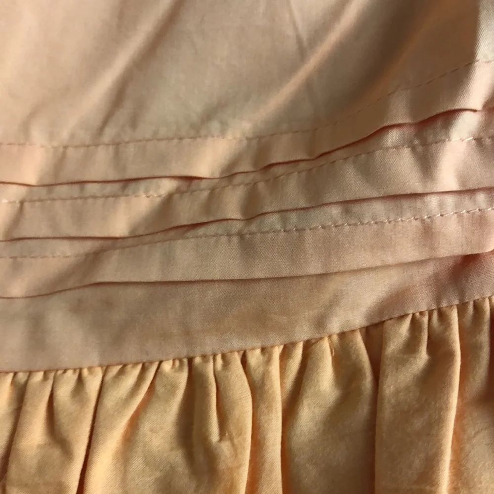 ❤️ S ❤️ NWT Anthro Top Ruffled Eyelet Trim Tie Straps Tank Bows - Picture 8 of 8